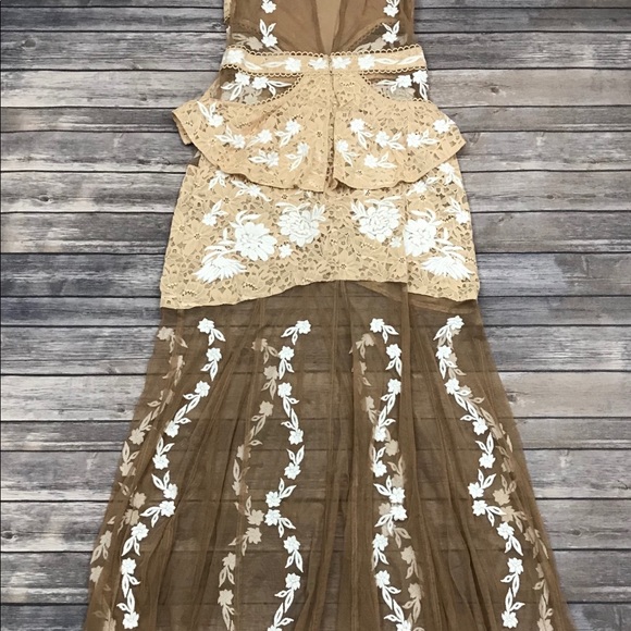 New For Love & Lemons Mallorca Maxi Dress - Picture 7 of 8